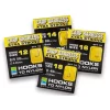 Preston BARBLESS CARP XTRA STRONG HOOKS TO NYLON - SIZE 12 (10) -Hengels Winkel barbless carp xtra strong hooks to nylon size 12 10