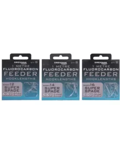 Drennan Fluorocarbon Feeder Hooklength Super Spade