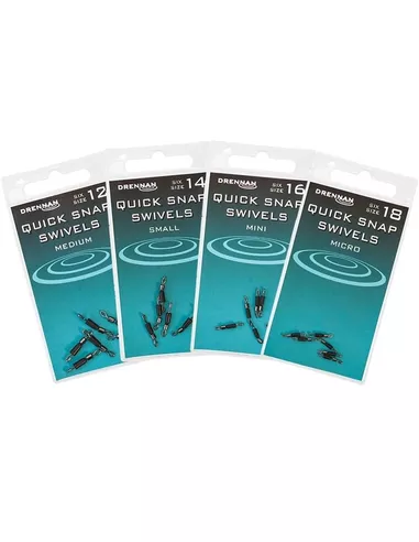 Drennan Quick Snap Swivels 3 Drennan Quick Snap Swivels