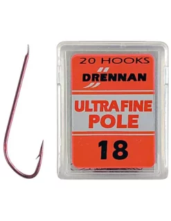 Drennan Ultra Fine Pole Red Hooks