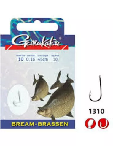 GAMAKATSU HOOK BKS-1310N BREAM 45 CM 3 GAMAKATSU HOOK BKS-1310N BREAM 45 CM