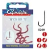 GAMAKATSU HOOK BKS-5260R RED WORM 45 CM