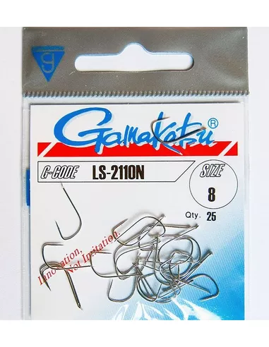 GAMAKATSU HOOK LS-2110N (NICKEL) 3 GAMAKATSU HOOK LS-2110N (NICKEL)