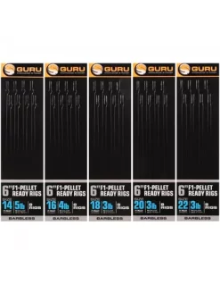 Guru F1 Pellet Pole Rig 6'