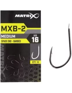 Matrix MXB-2 Barbed Spade End (Black Nickel) 10pcs