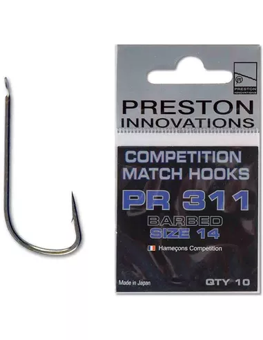 Preston Competition Hooks PRC311 3 Preston Competition Hooks PRC311