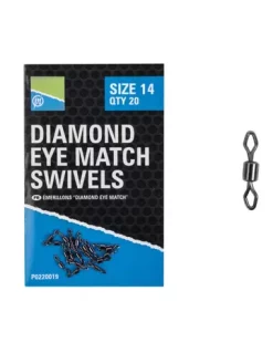 PRESTON DIAMOND EYE MATCH SWIVELS