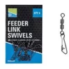 PRESTON DOUBLE FEEDER LINK SWIVELS -Hengels Winkel preston double feeder link swivels