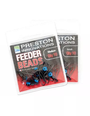 PRESTON FEEDER BEADS - SMALL (10) 3 PRESTON FEEDER BEADS - SMALL (10)