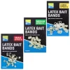 PRESTON LATEX BAIT BANDS - LARGE -Hengels Winkel preston latex bait bands large