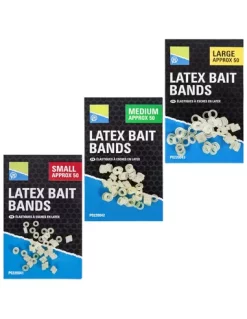 PRESTON LATEX BAIT BANDS - LARGE