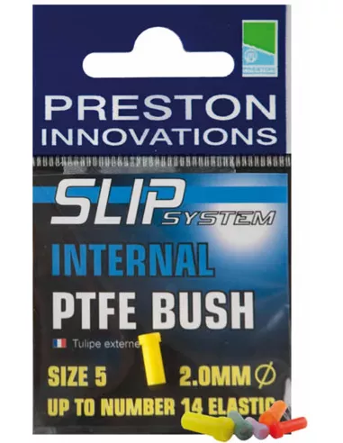 Preston S/S SLIP INTERNAL X LARGE PTFE BUSH WHITE 3.8MM (10) 3 Preston S/S SLIP INTERNAL X LARGE PTFE BUSH WHITE 3.8MM (10) -Hengels Winkel s s slip internal x large ptfe bush white 38mm 10